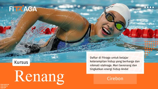 Sesi Renang Fitraga di Cirebon